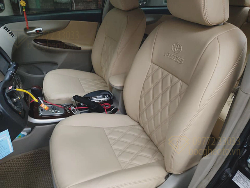 mẫu bọc ghế da cho ô tô đẹp